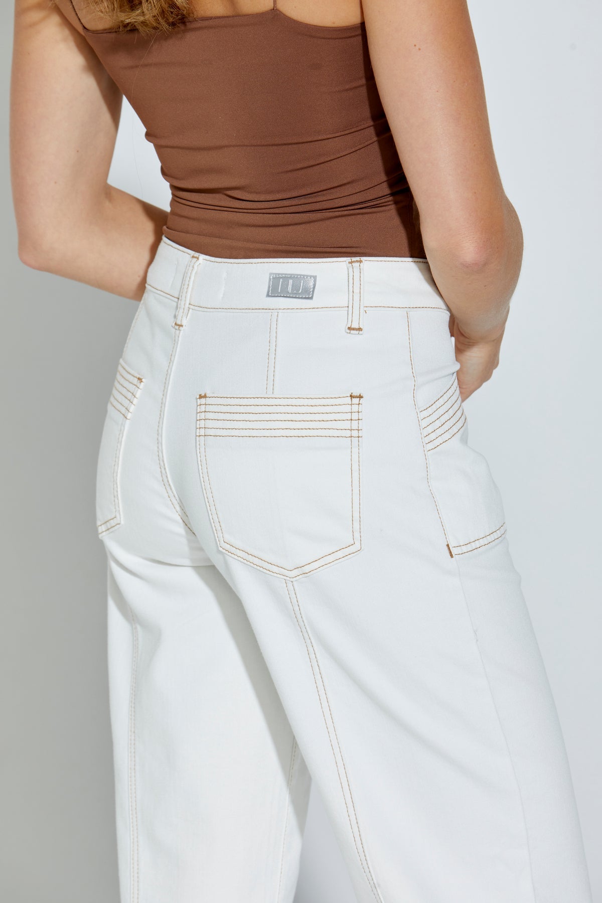 New London Jeans  - Holborn Wide Leg  - Milk