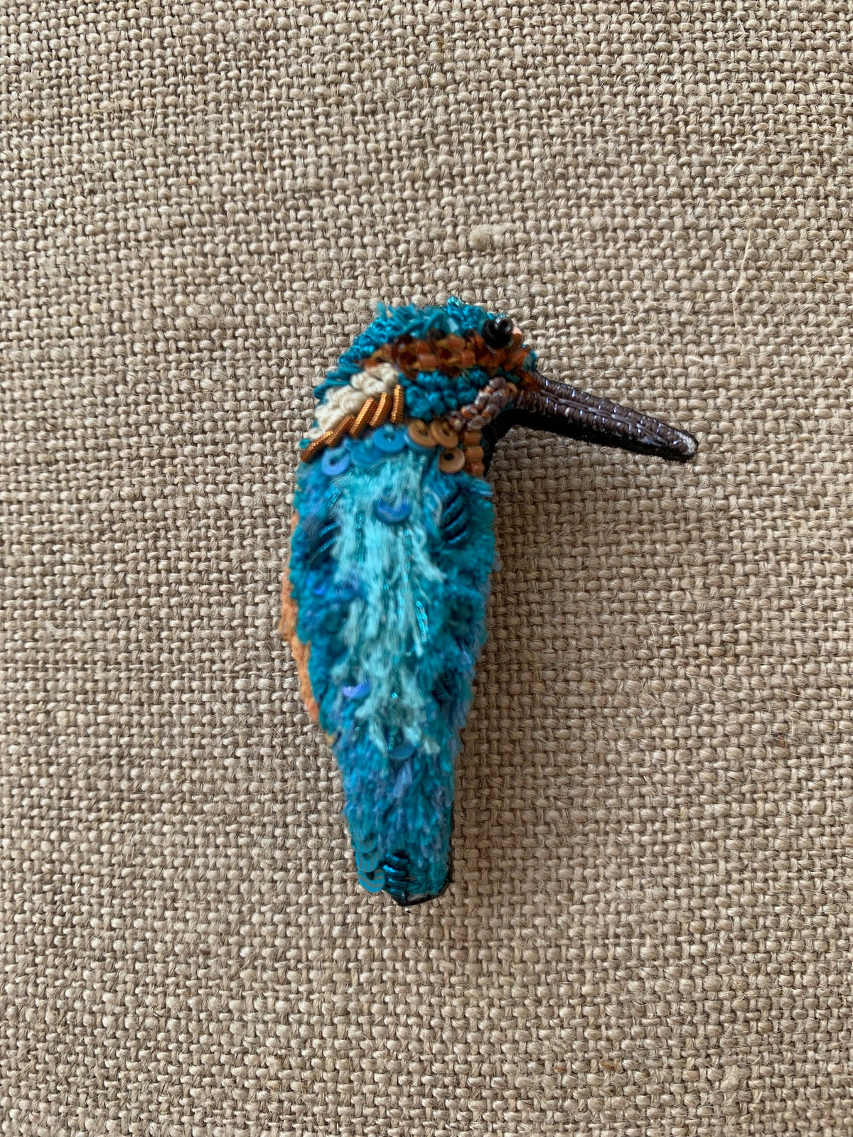 Trovelore - River Kingfisher Brooch