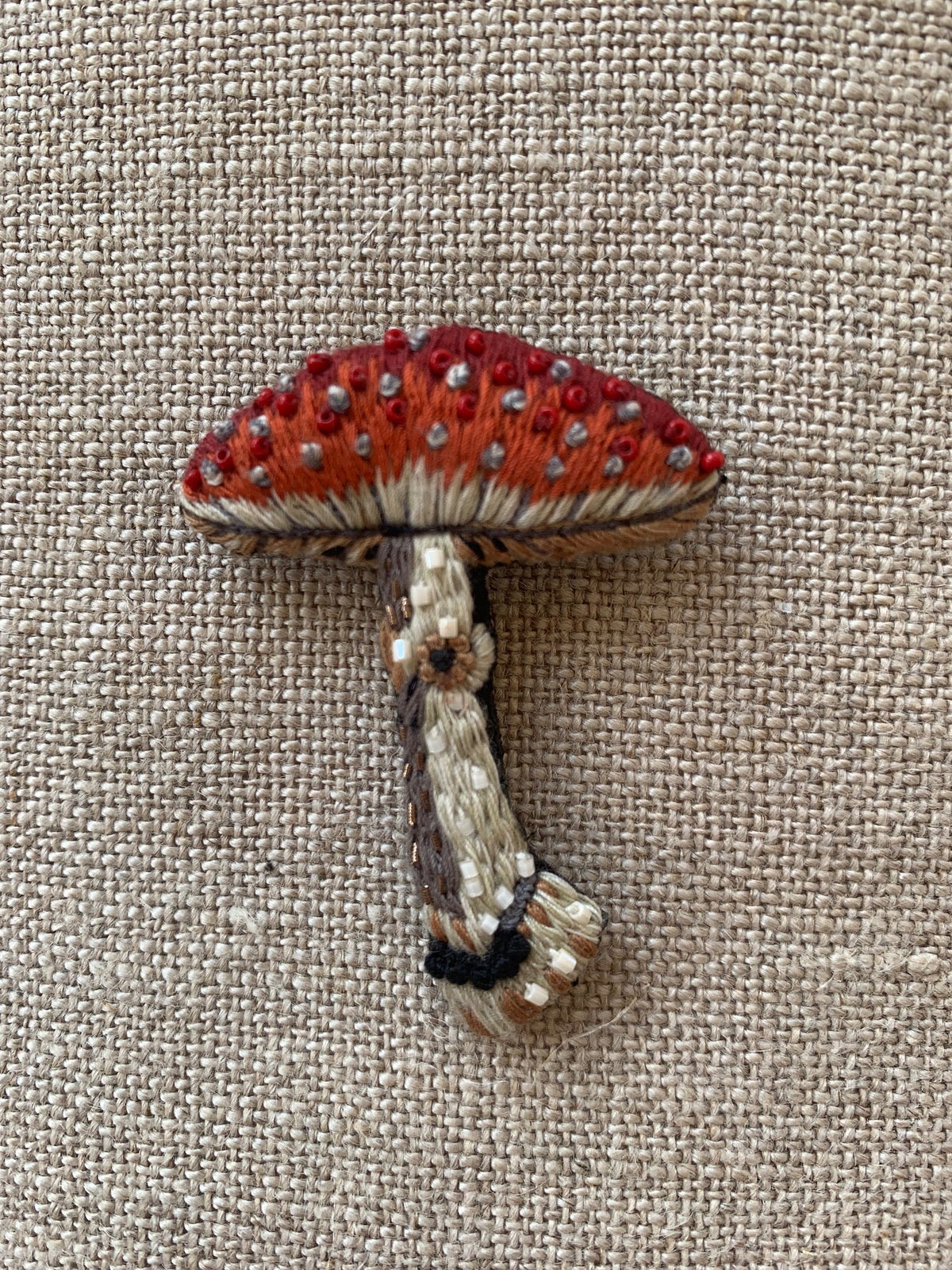 Trovelore - Fly Amanita Mushroom Brooch