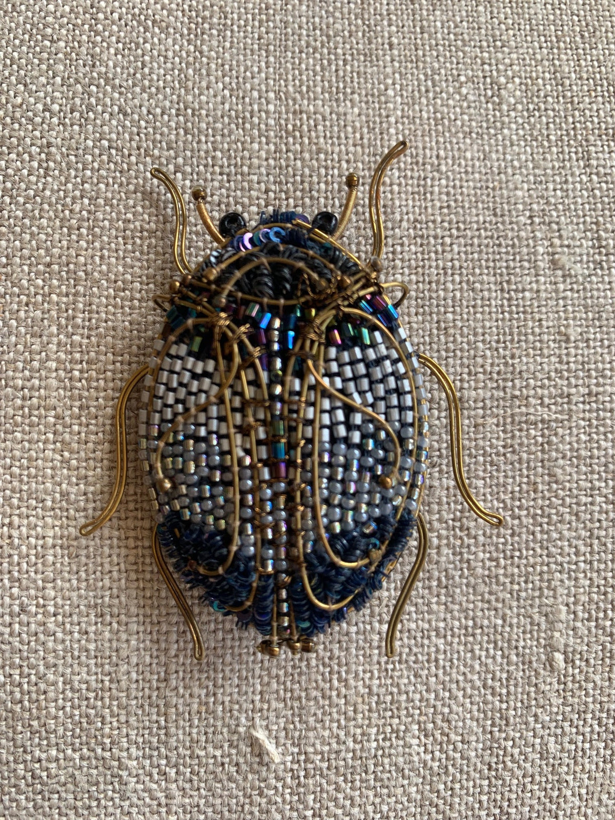 Trovelore - Jewelled Scarab Beetle Brooch