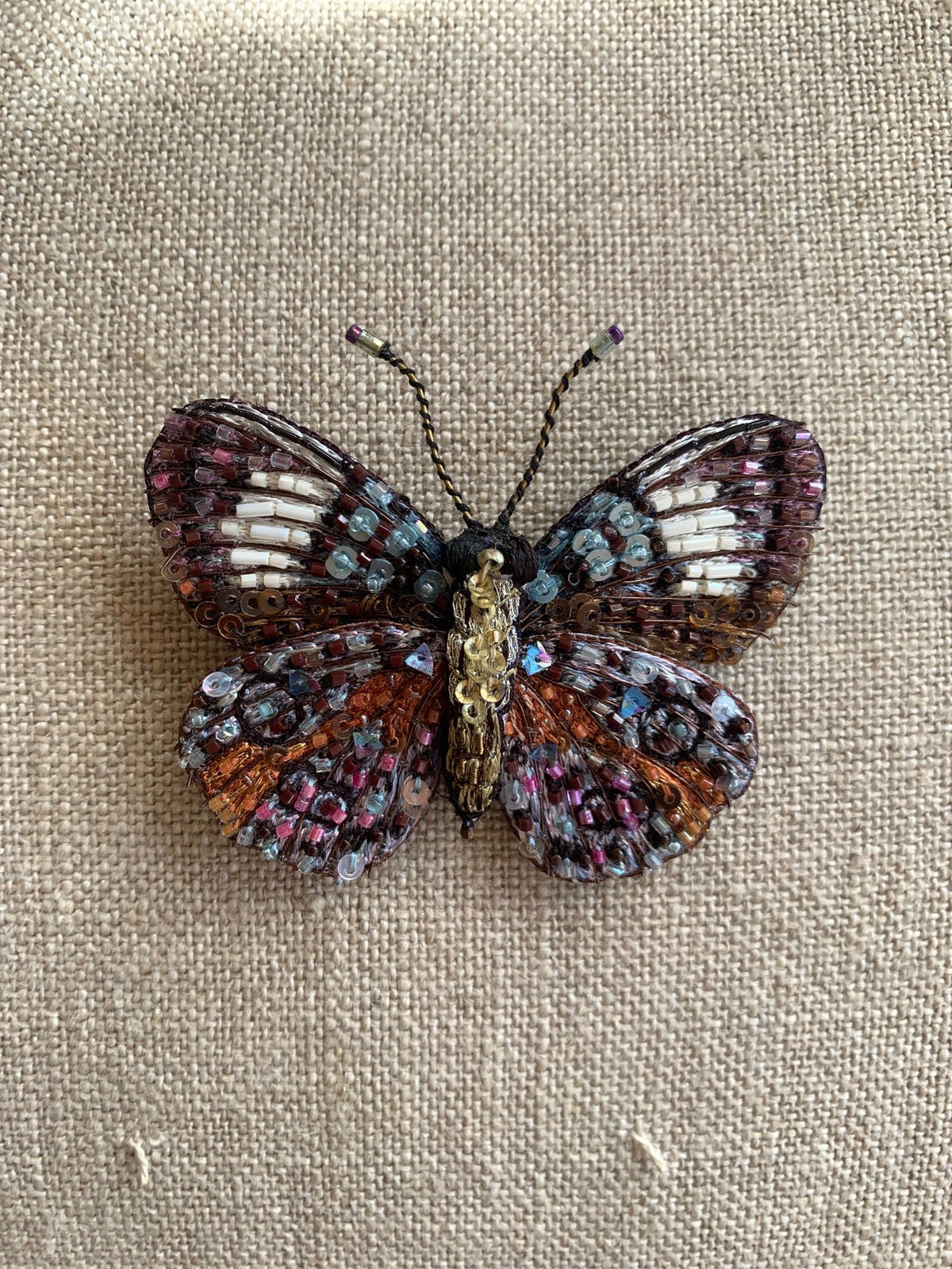 Trovelore - Glorious Purplewing Butterfly Brooch