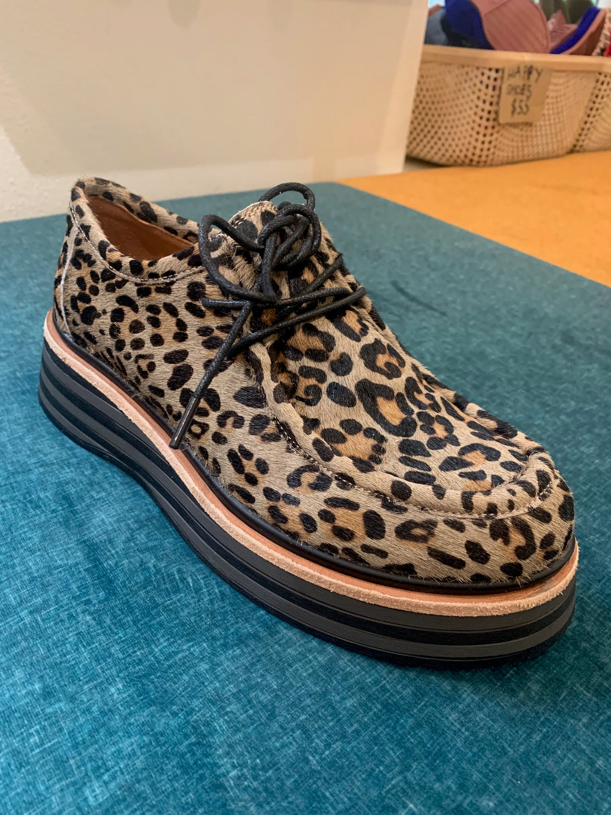 MR Shoes - Millie Leopard Pony Fur