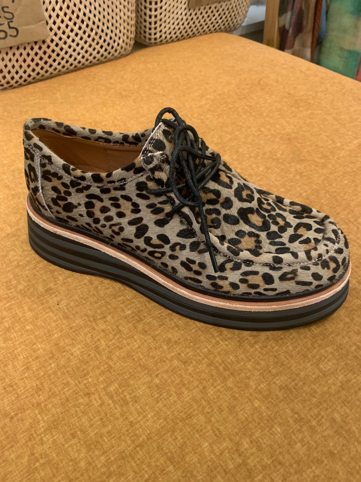 MR Shoes - Millie Leopard Pony Fur