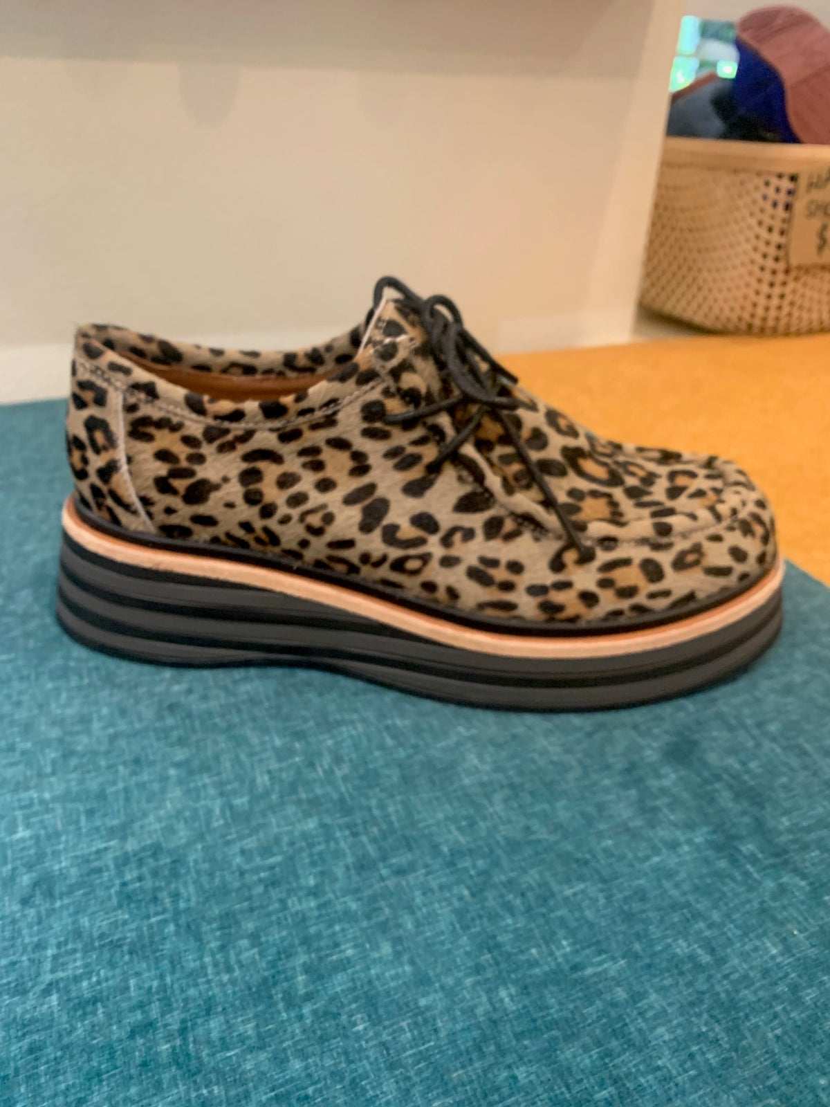MR Shoes - Millie Leopard Pony Fur