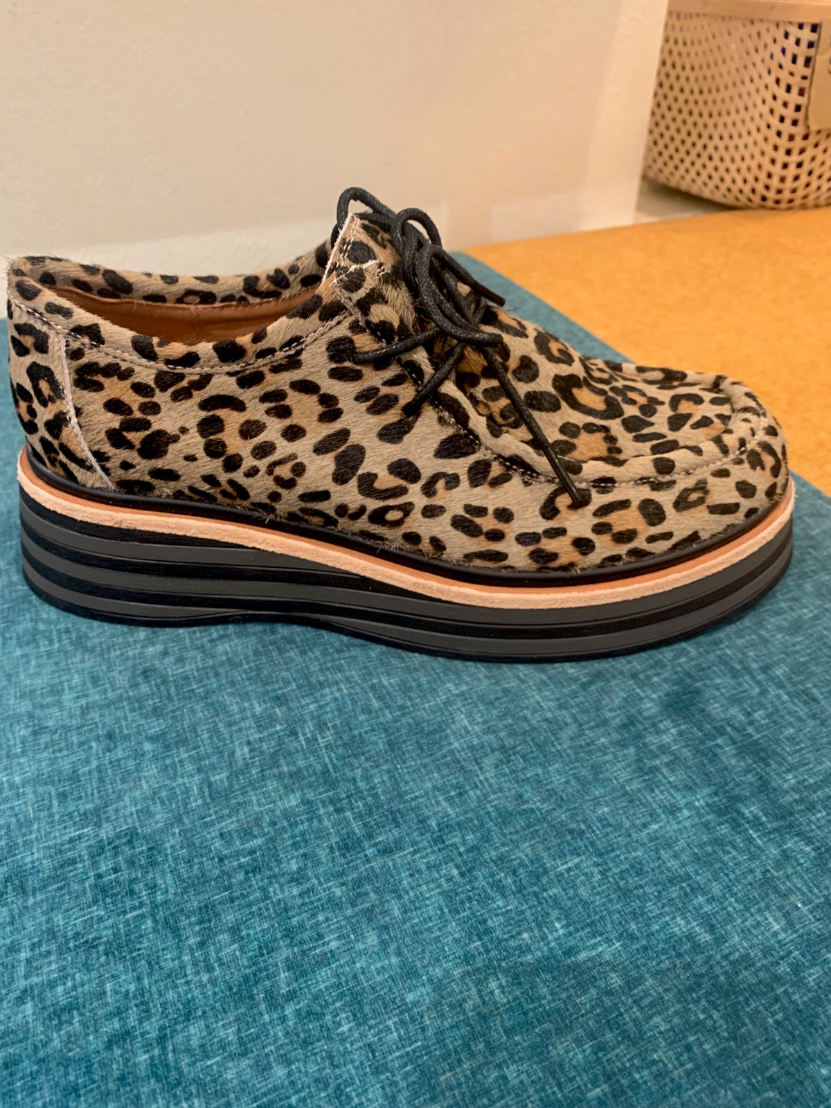 MR Shoes - Millie Leopard Pony Fur