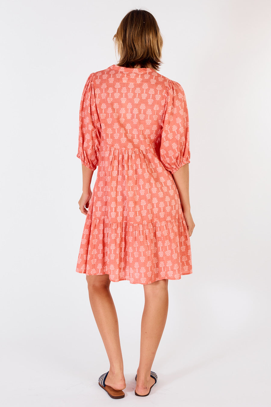 Ibisa - Calgary Dress - Coral