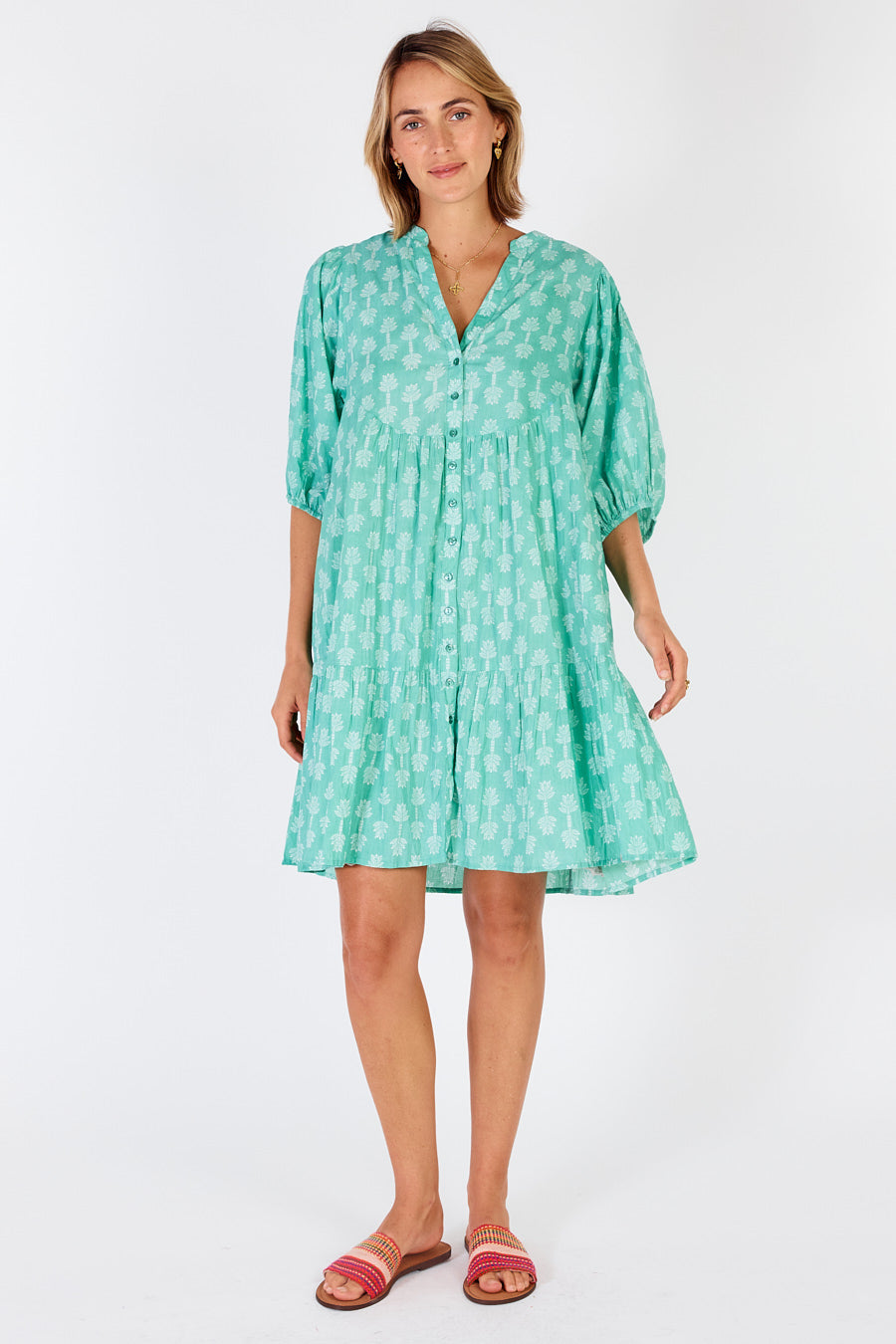 Ibisa - Calgary Dress - Mint