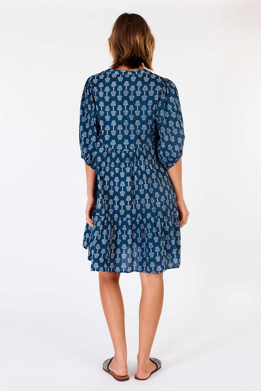 Ibisa - Calgary Dress - Navy