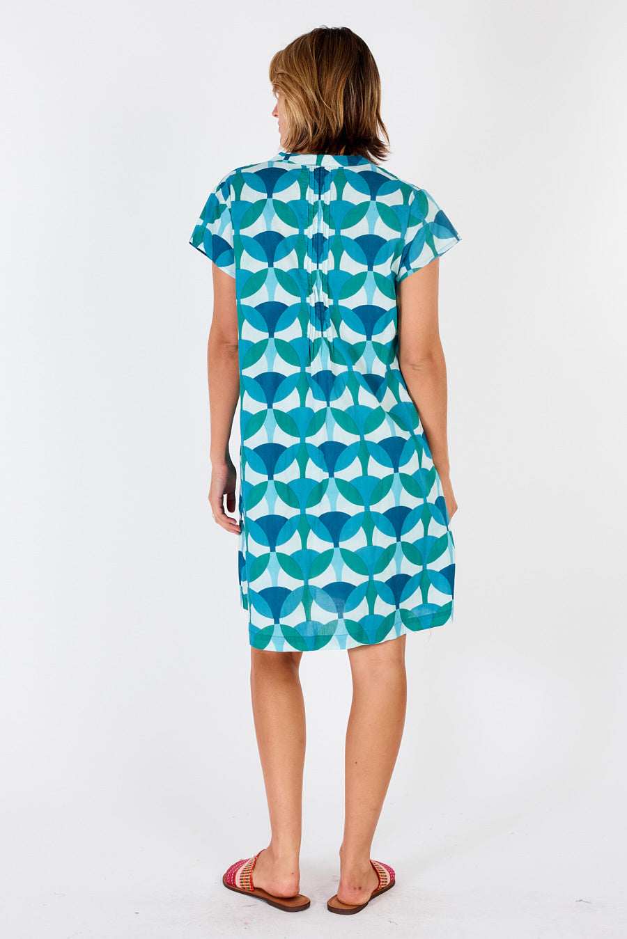 Ibisa - Phoenix Dress - Lagoon