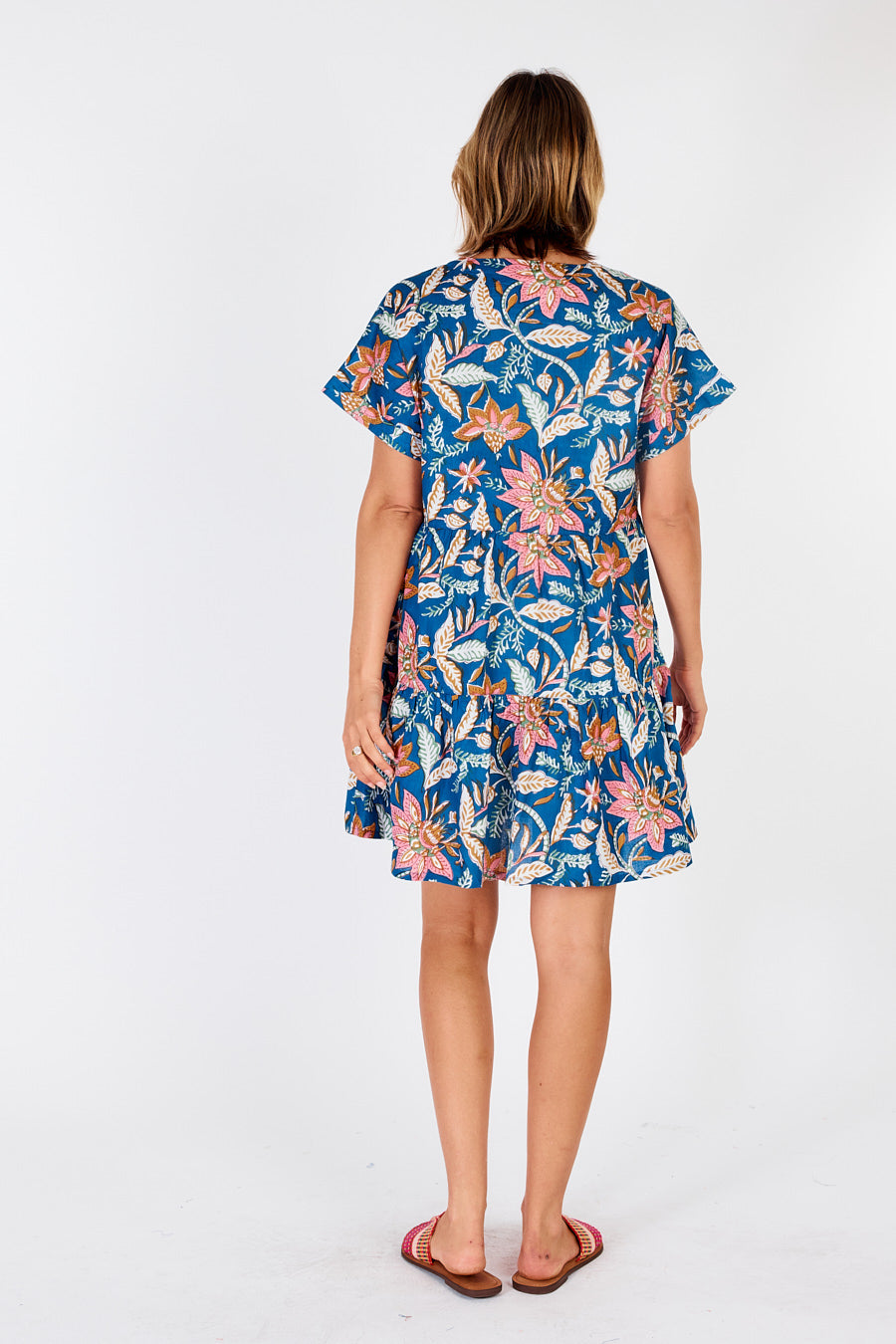 Ibisa - San Jose Dress - Ocean