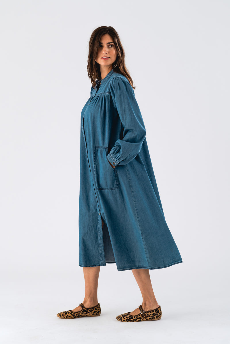 Lollys - Jess Dress - Denim