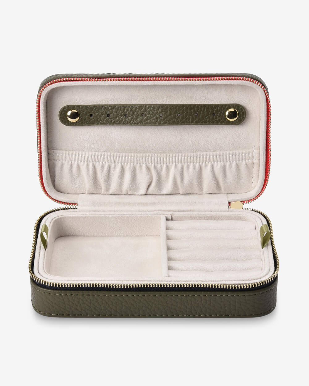 Elms & King - Jewellery Case Large - Khaki