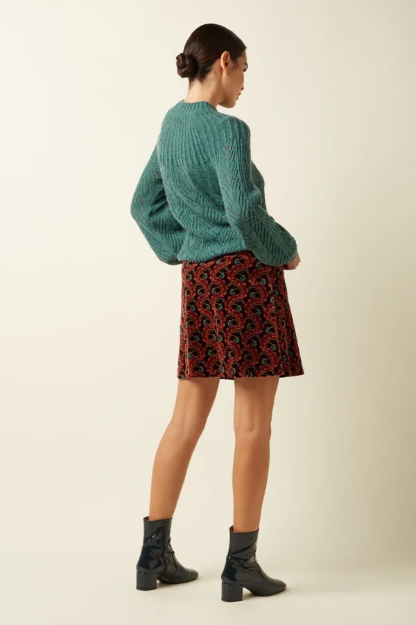 King Louie - Border Skirt - Wrinkle