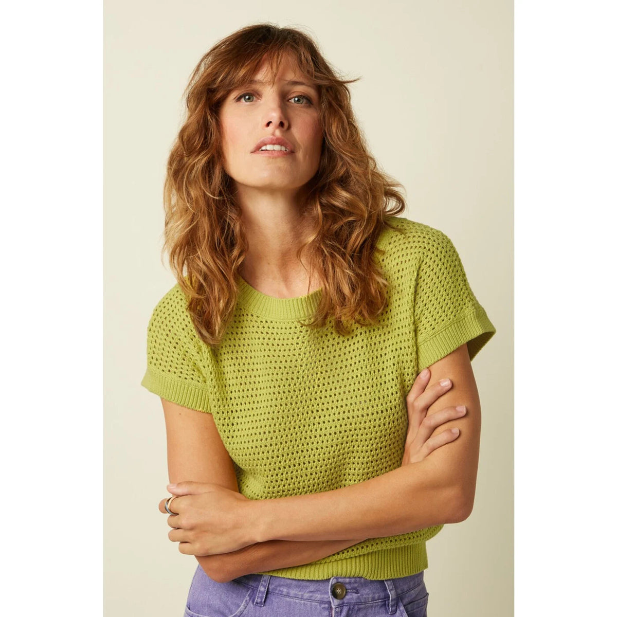 King Louie - Boatneck Top - Soleil Yellow
