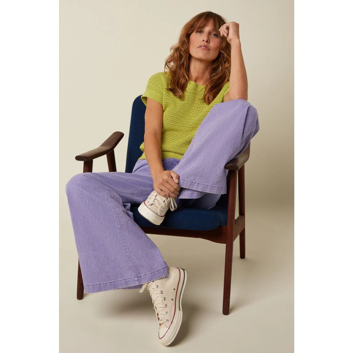 King Louie - Boatneck Top - Soleil Yellow