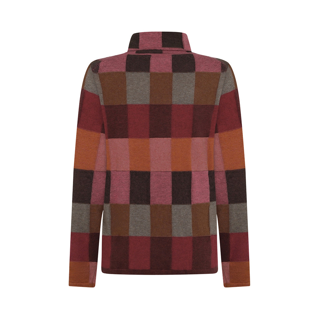 Mansted - Lindi Eco Box Roll Neck - Spice