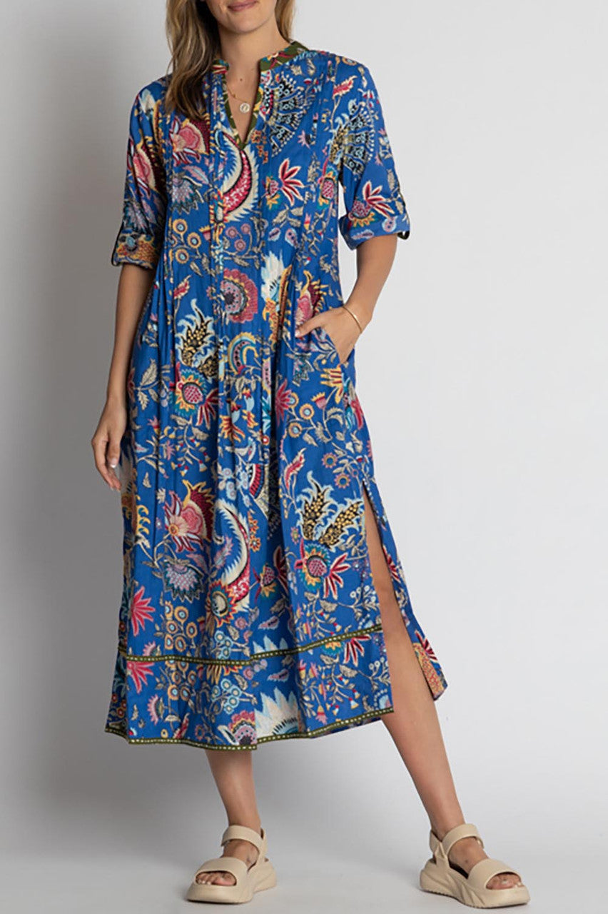 Lula Life - Nandita Midi Dress - Ocean