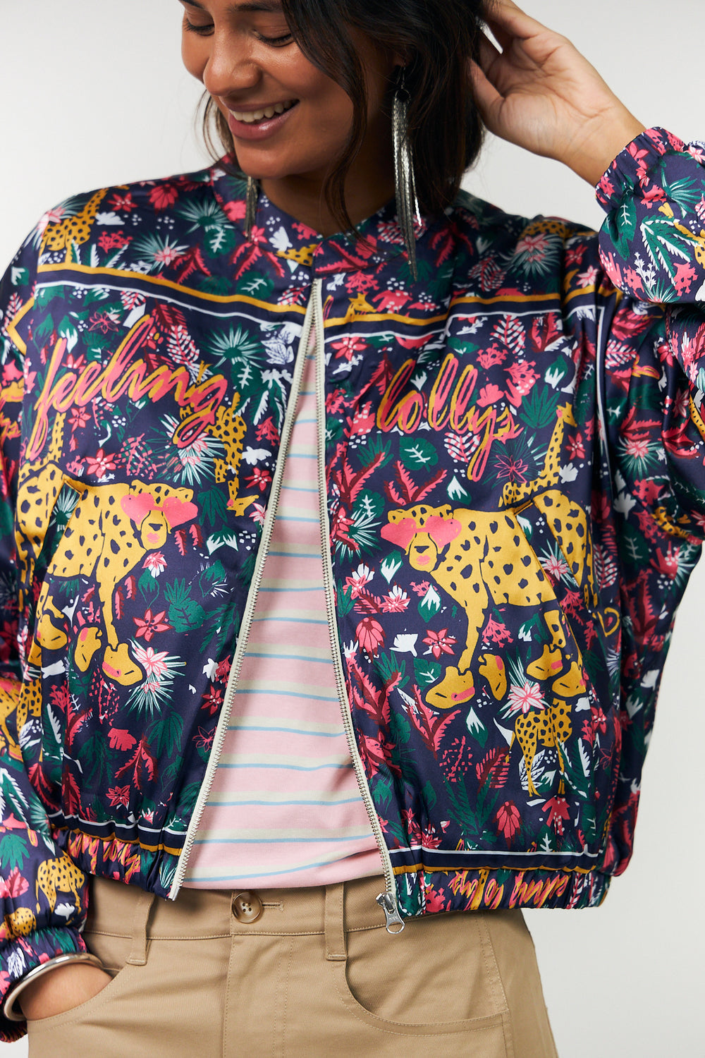Lollys Laundry - LamaLL Jacket - Leopard Multi