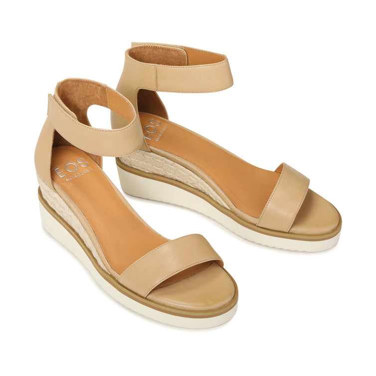 EOS -  Lazy Sandal - Tan