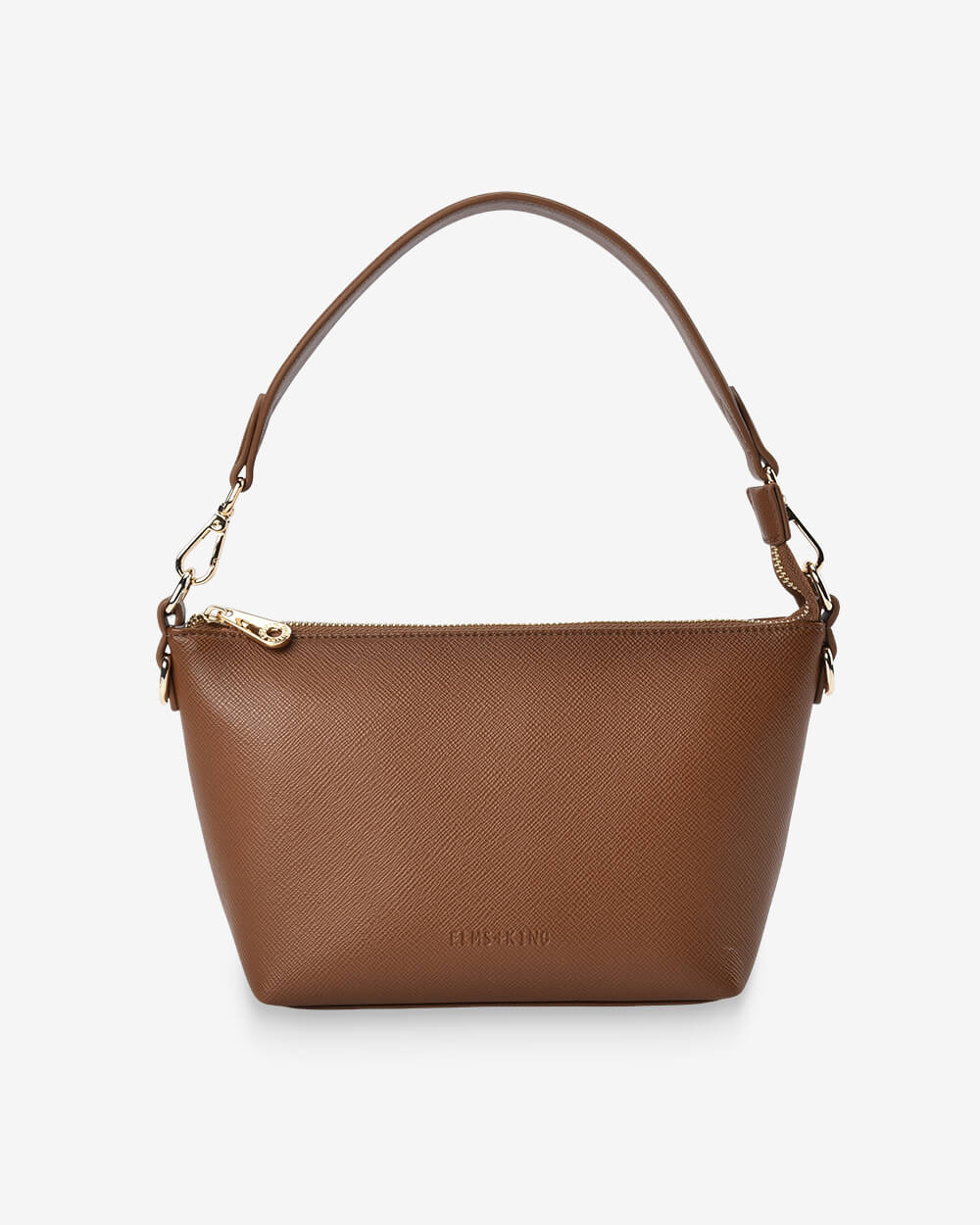 Elms & King - Leyton Crossbody - Tan Saffiano