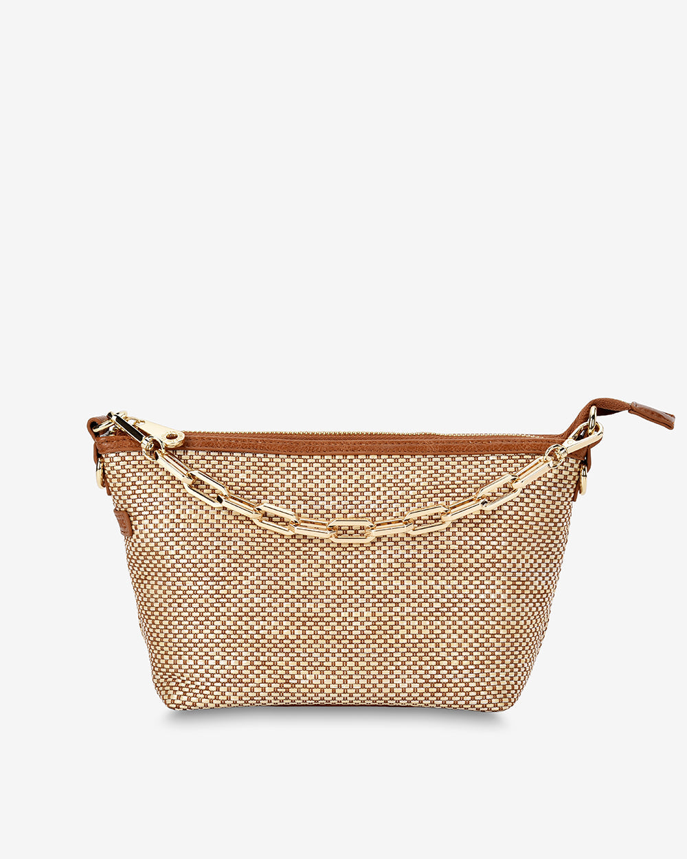 Elms & King - Leyton Crossbody - Raffia Pebble
