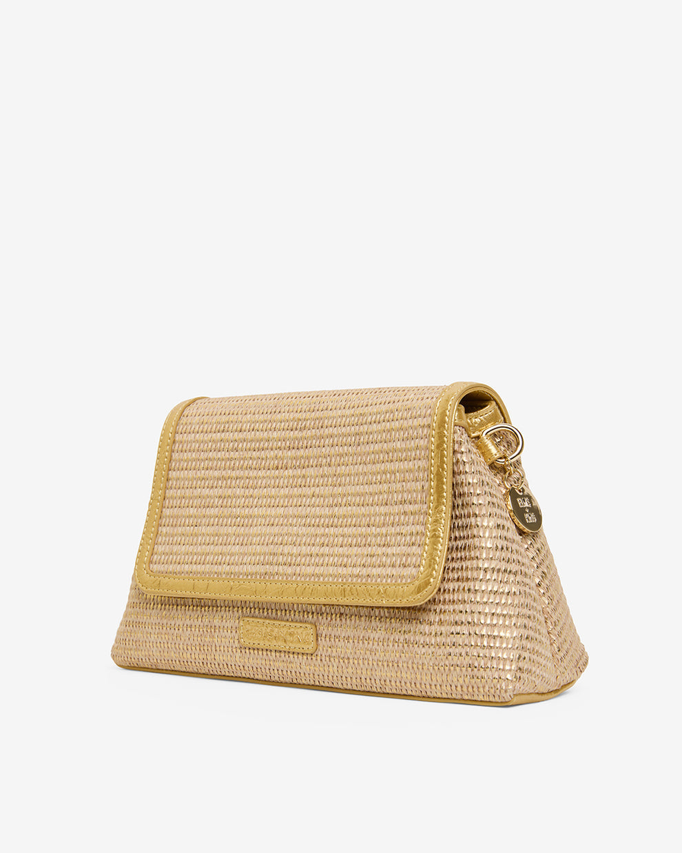 Elms &amp; King - Lugano Crossbody - Gold Weave