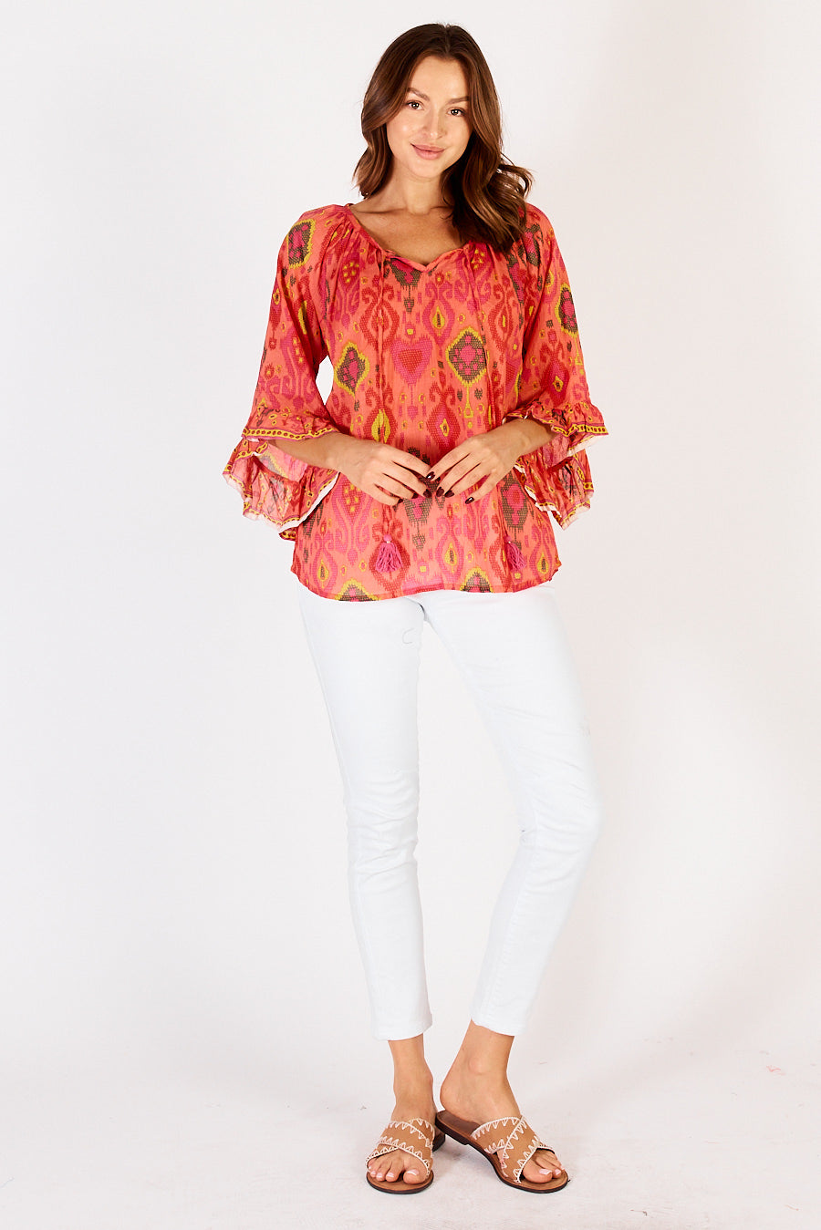 Lula Life - Augusta Top - Coral