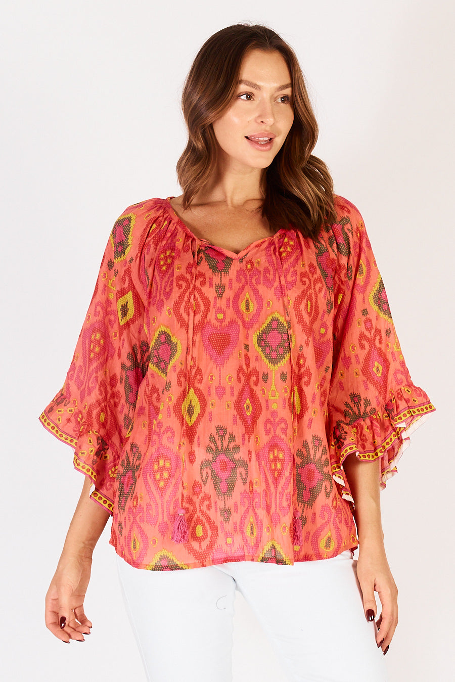 Lula Life - Augusta Top - Coral