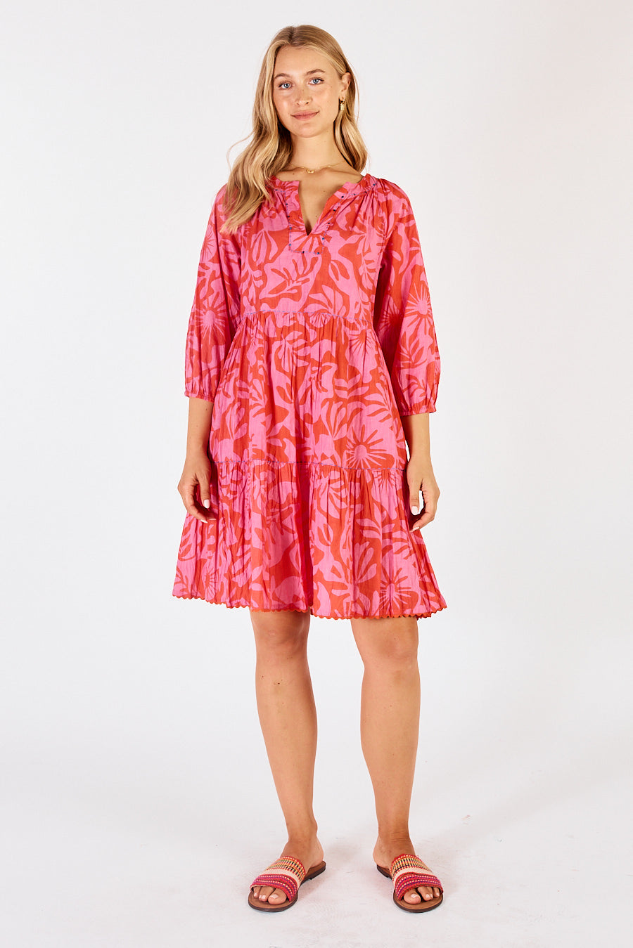 Lula Life - Laiken Dress - Melon