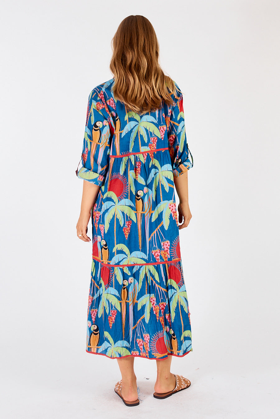 Lula Life - Lainie Midi Dress - Ocean