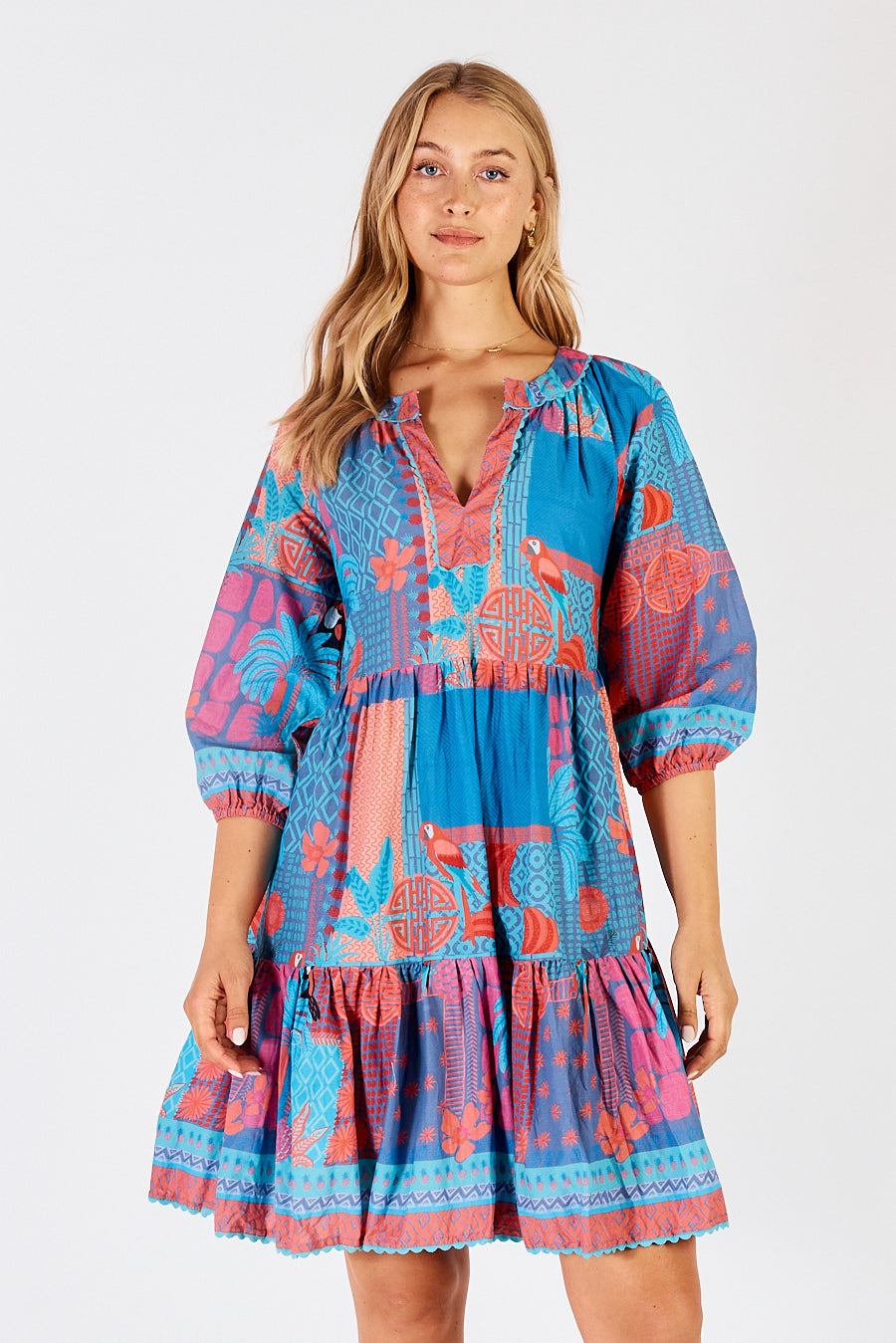 Lula Life - Luna Dress - Lagoon