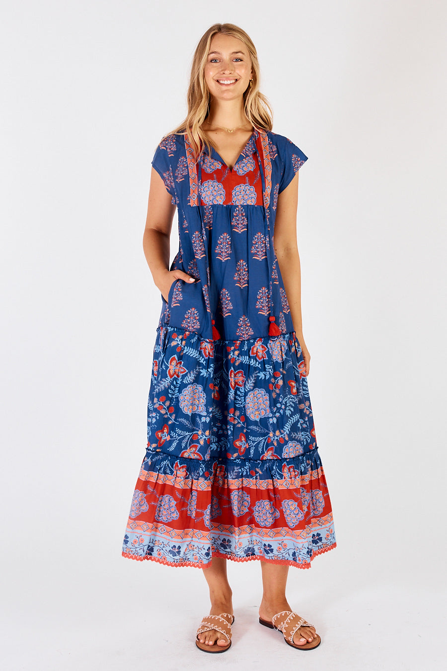 Lula Life - Raine Maxi Dress - Navy