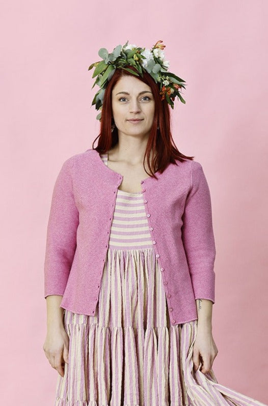 Mansted - Monsoon Eco Cardigan - Pink