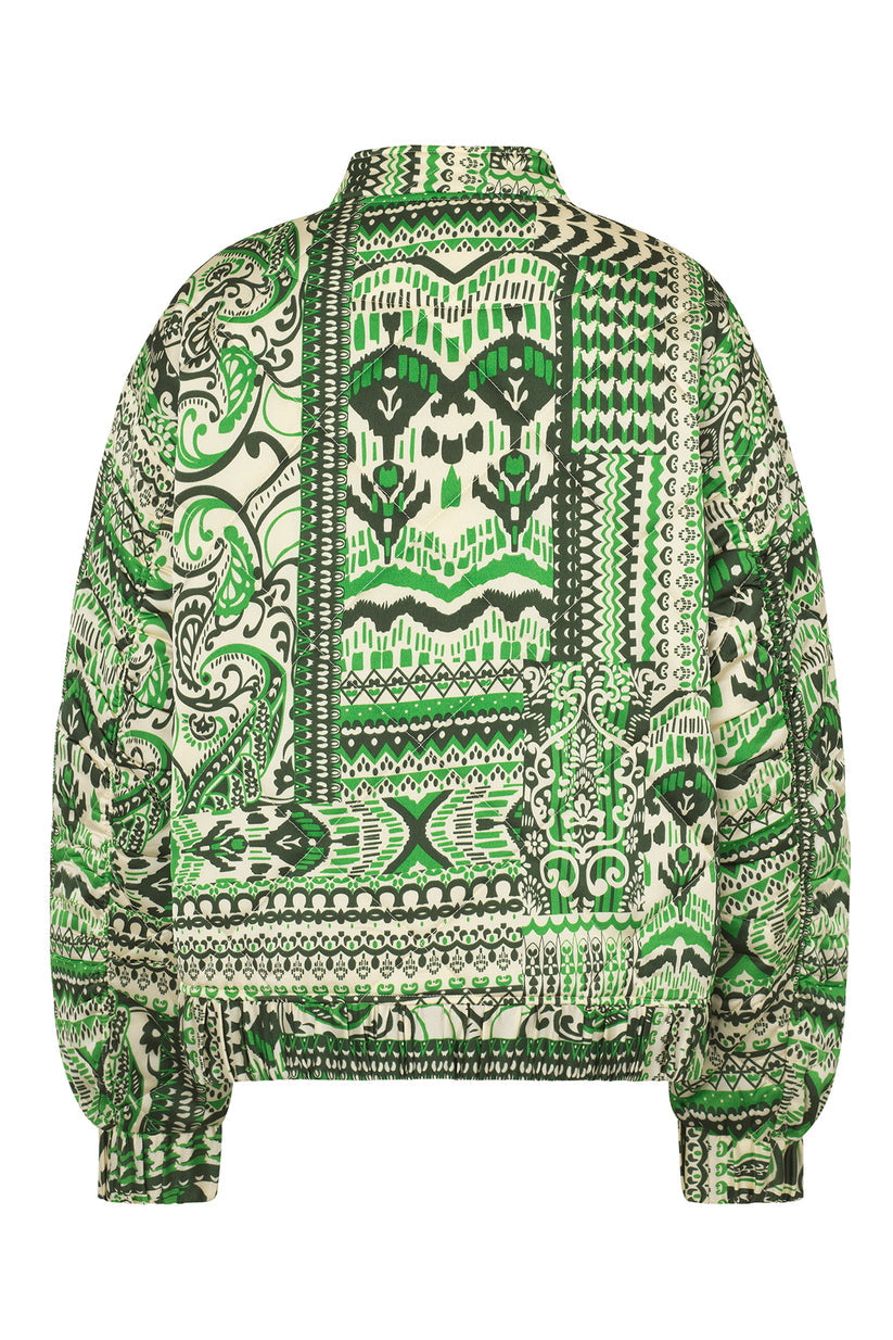 Lollys Laundry  - Monteray Bomber Jacket  - Green