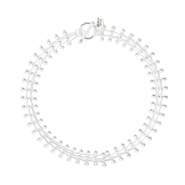 LOTUS Chain Necklace - Silver