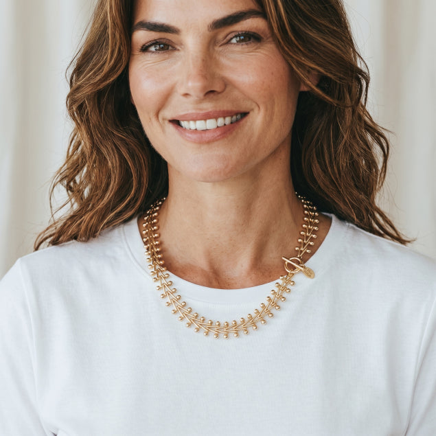LOTUS Chain Necklace - Gold