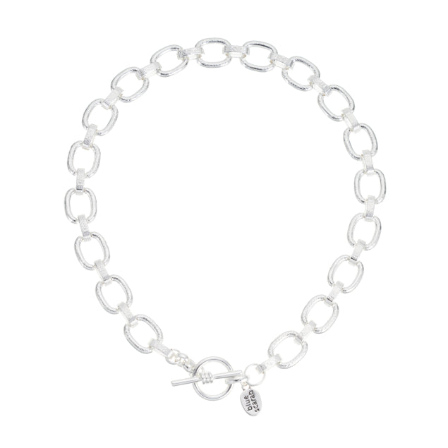 LOTUS Loop Chain Necklace - Silver
