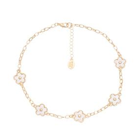 LOTUS Flower Necklace - Gold