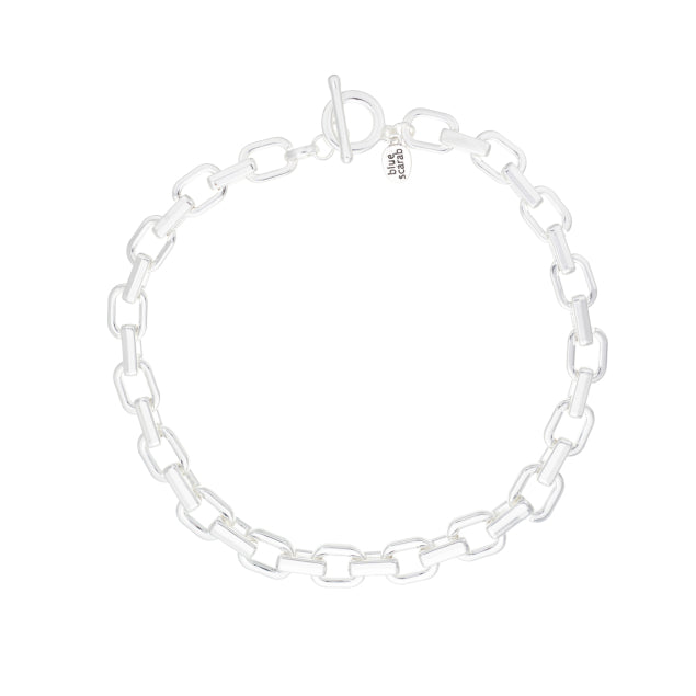 LOTUS - Chain Necklace - Silver