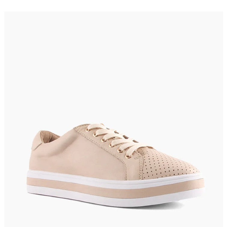Alfie &amp; Evie -  Paradise Leather Sneaker - Naked