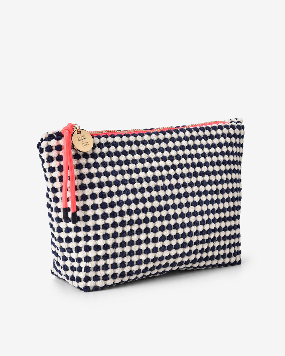 Elms & King - Napili Case Large - Navy/White