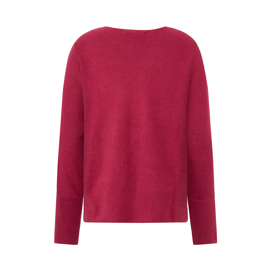 Mansted - Neria Eco Cotton Knit - Dark Pink