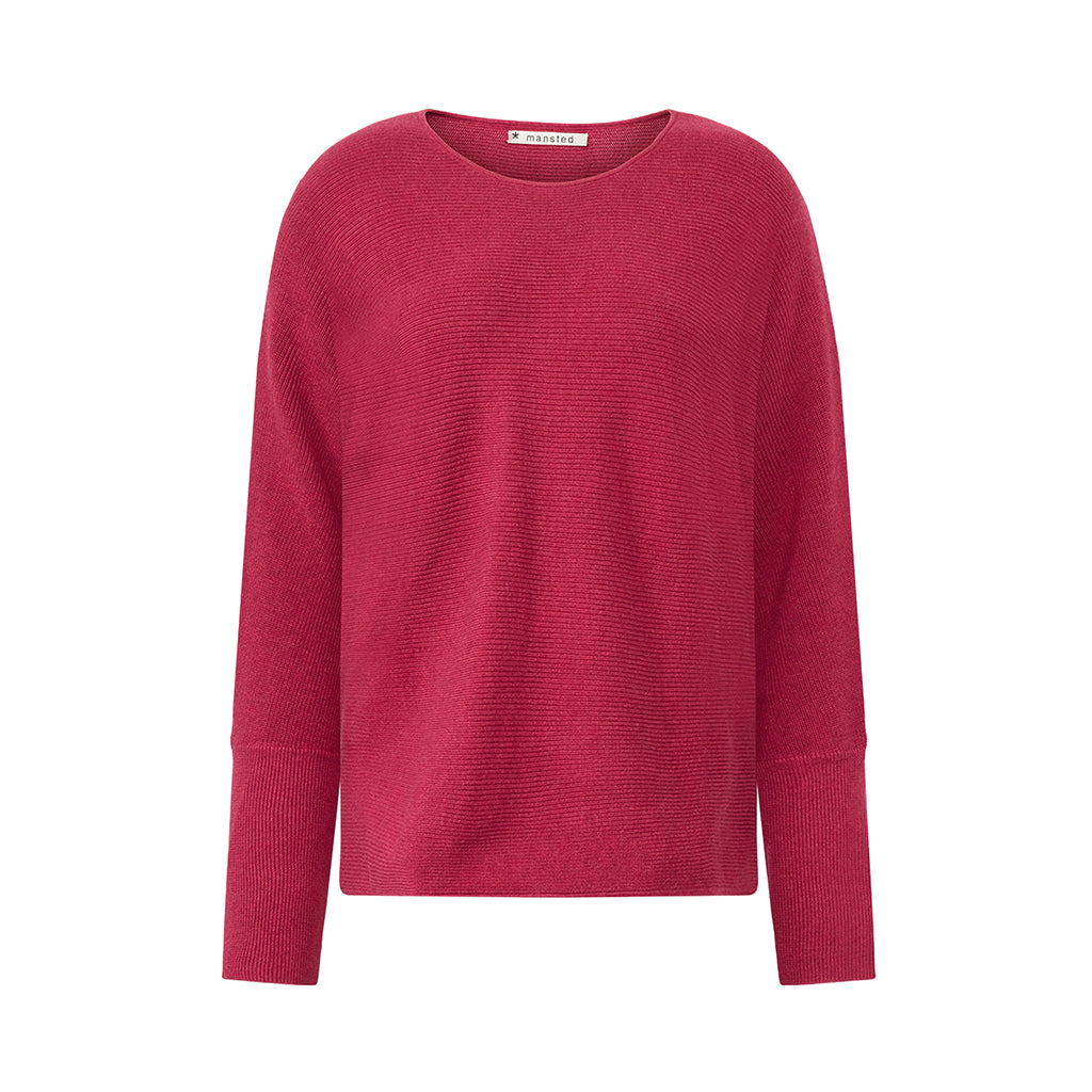 Mansted - Neria Eco Cotton Knit - Dark Pink