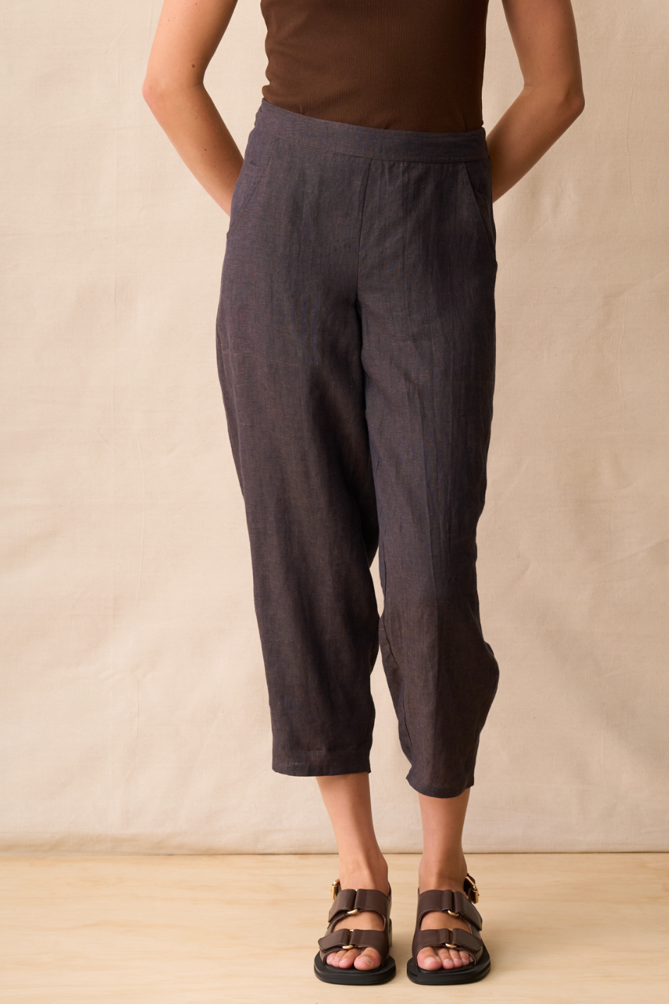 Neris - Parker Pant - Hazel
