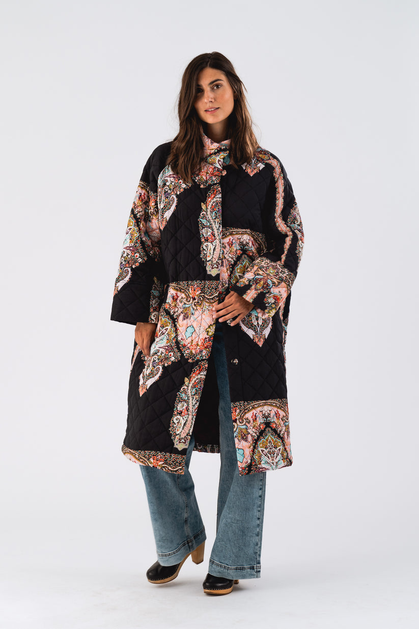 Lollys - RandilL Coat - Flower Print