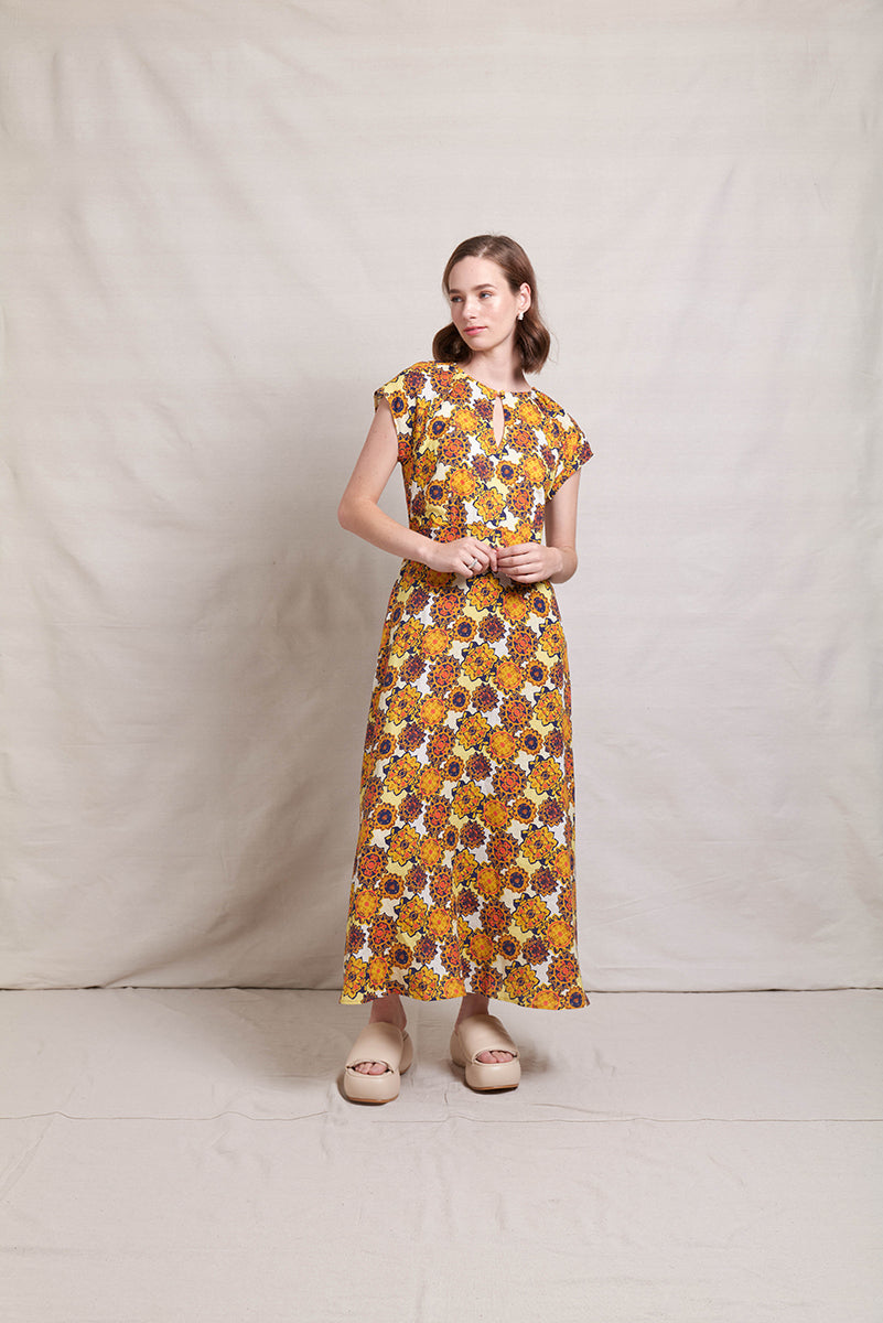 Neris - Key Note Dress - Marigold