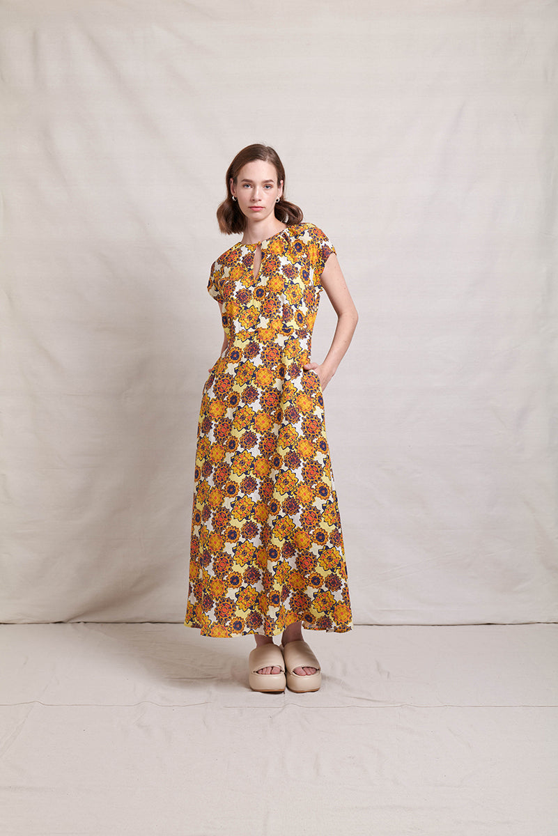 Neris - Key Note Dress - Marigold