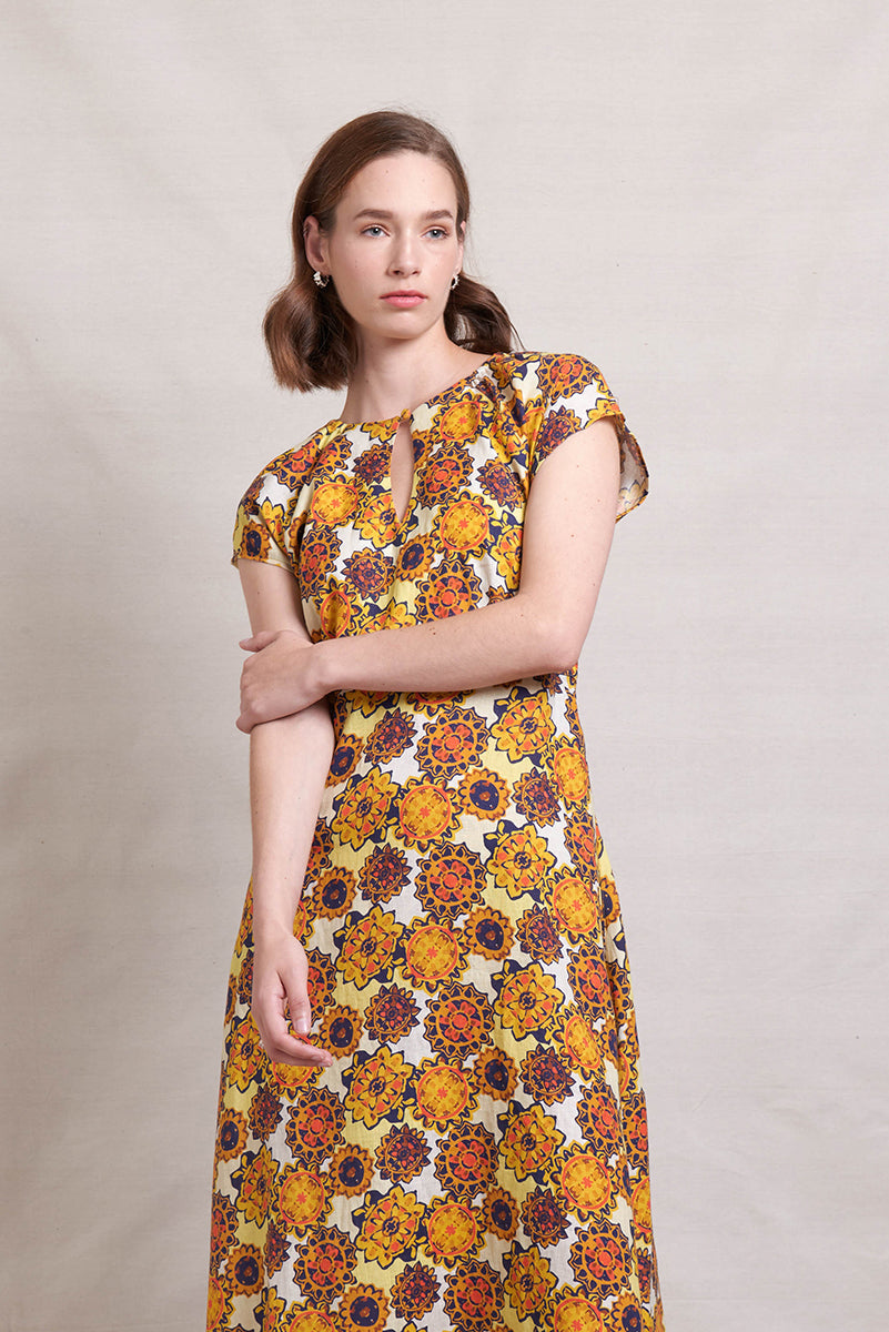 Neris - Key Note Dress - Marigold