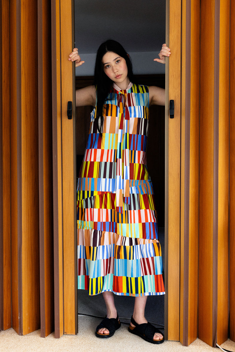 Neris - Paper Trail Dress - Carnival