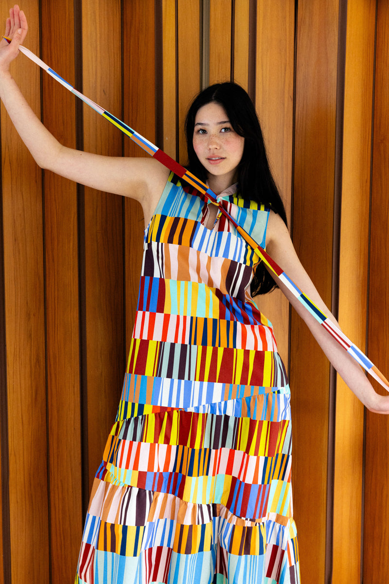 Neris - Paper Trail Dress - Carnival